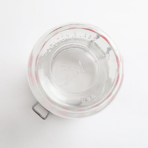 Vintage Hermetic Sweets Candy Stash Jar Hearts Carlton Glass Storage w/ Lid 3/4L - Picture 9 of 16